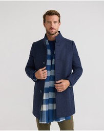 Oxford - Dunbar Wool Herringbone Coat