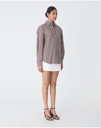 Forcast - Samara Cotton Striped Shirt