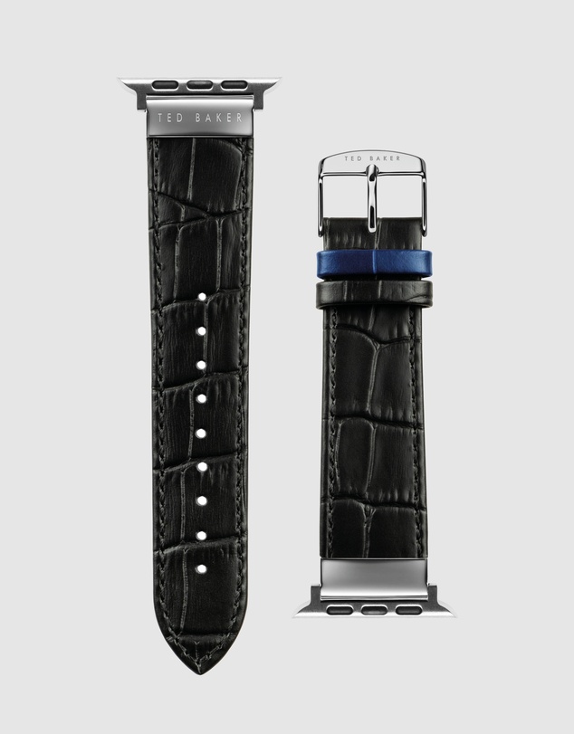 Ted Baker - Ted Baker Apple Band - Ted Metal Croco Black