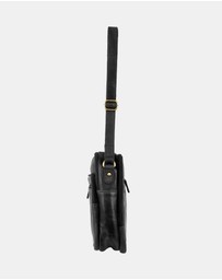 Pierre Cardin - Pierre Cardin Rustic Leather Cross Body Bag