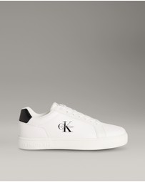 Calvin Klein - Classic Cupsole Mono Leather Sneakers