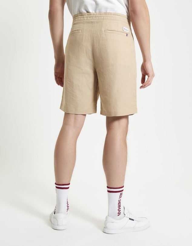 Ben Sherman - Linen Cotton Drawcord Short