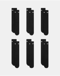 Nike - Nike Everyday Cushioned Crew Socks 6-Pack