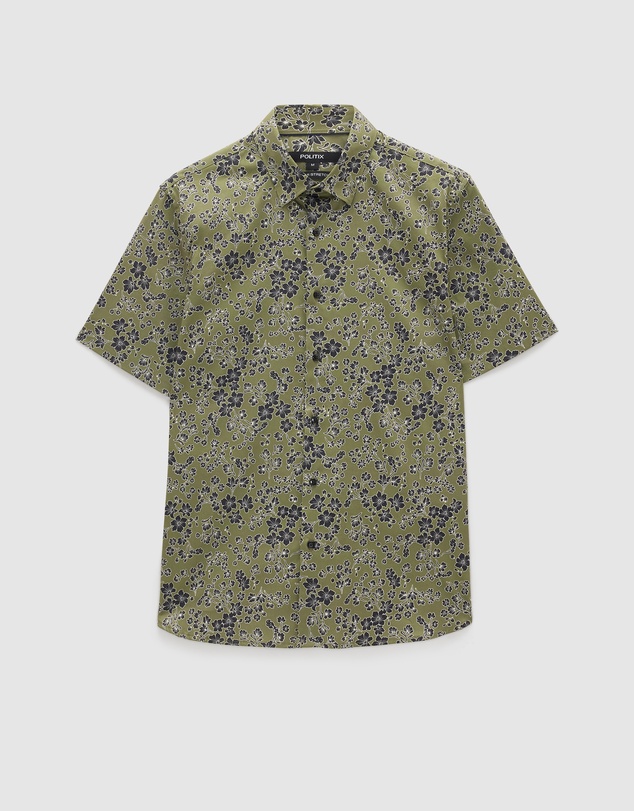 Politix - Floral Button-up Shirt