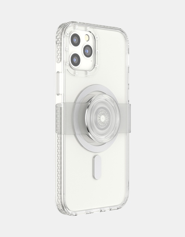 PopSockets - POPCASE MagSafe iPhone 12/12 Pro Protective Phone Case & Phone Grip Holder