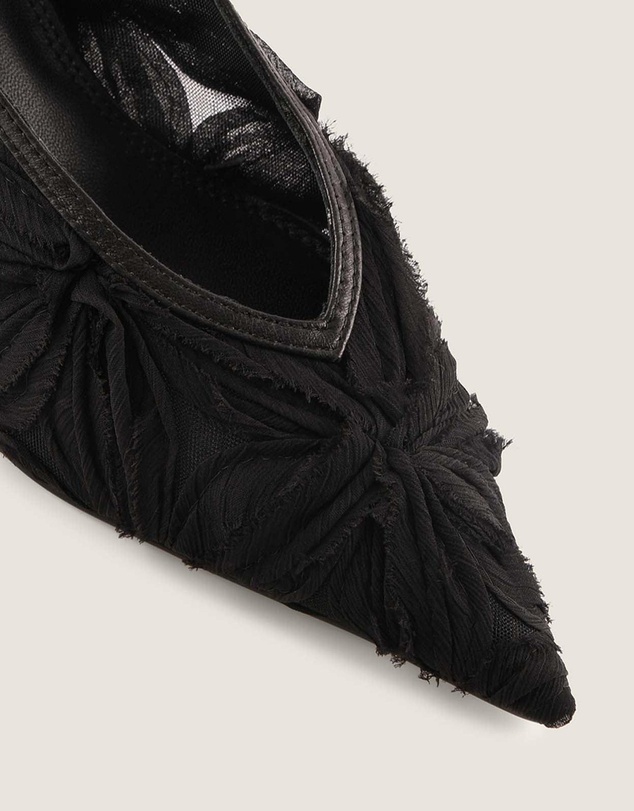 Shelly Shen - MISHA LOW HEELS BLACK