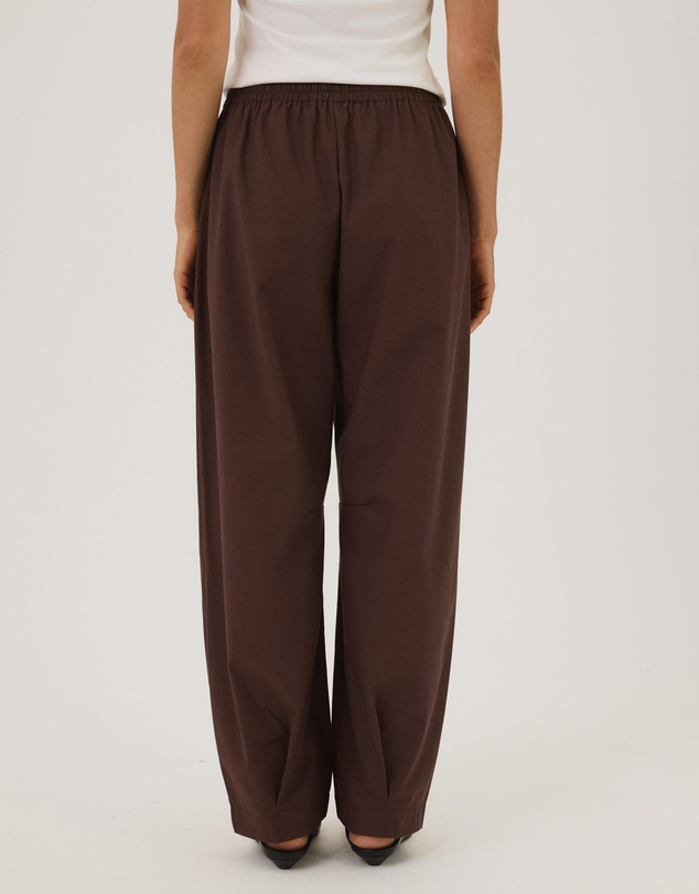 Atmos&Here - Clara Linen Blend Barrel Leg Pants