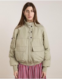 Damson Madder - Chachi Bomber Jacket