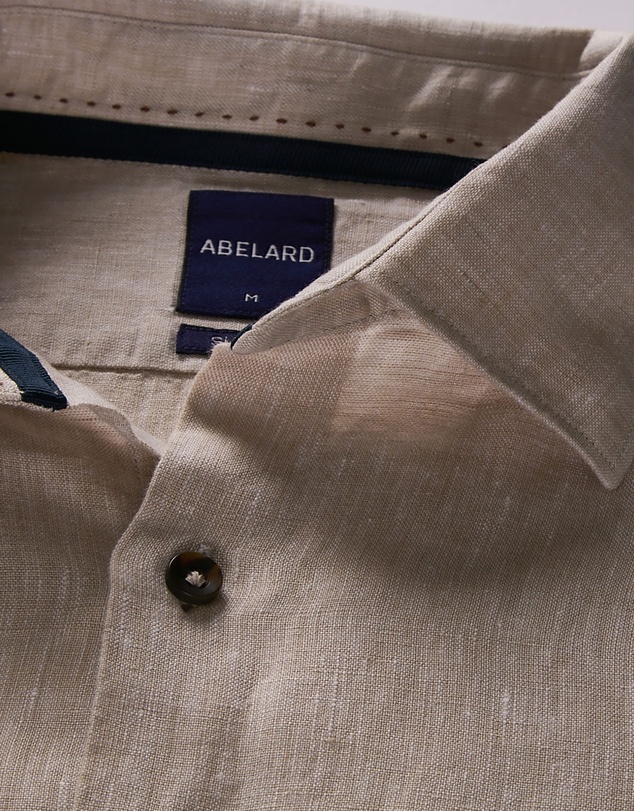 Abelard - Piatto Pure Linen Slim Fit Shirt