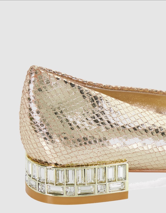 Dune London - Ballerina - Gold