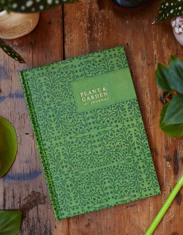Write to Me - Plant & Garden Journal. Green