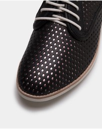 Rollie - Derby Punch Overlay Shoe