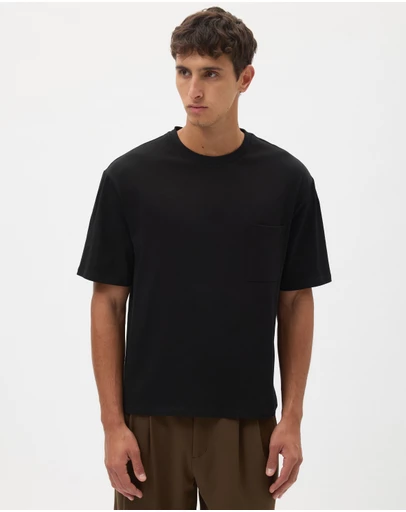 AERE - Relaxed Fit Pocket Tee