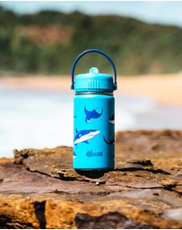 Tolu Australia - 400ml Insulated Kids Bottle With Sharks
