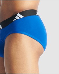 adidas Sportswear - 2 Pack Active Flex Cotton Body Brief Underwear