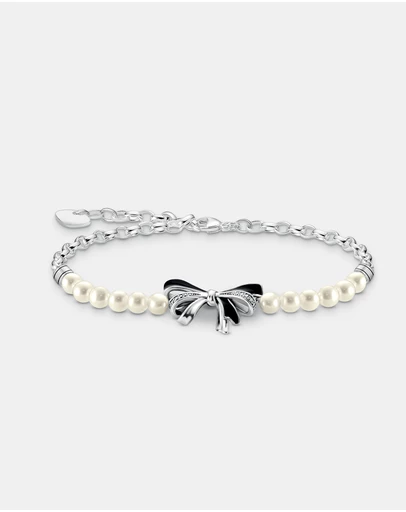 THOMAS SABO - Romance bow bracelet with Pearls