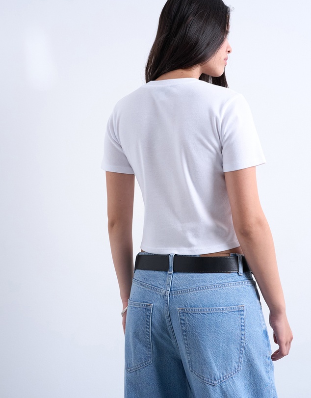 TOPSHOP - Everyday SS Crop T-Shirt
