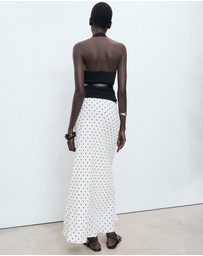 M.N.G - Long Polka Dot Skirt