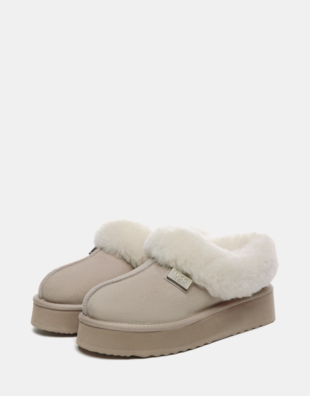 EVERAU - EverAU Ugg Gabri Cow Suede Upper House Shoes