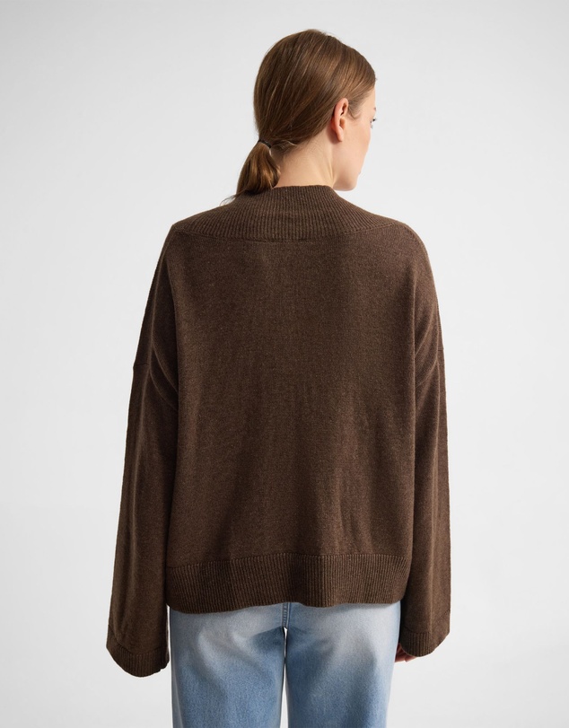 Oxford - Camille V-Neck Wool Blend Knit