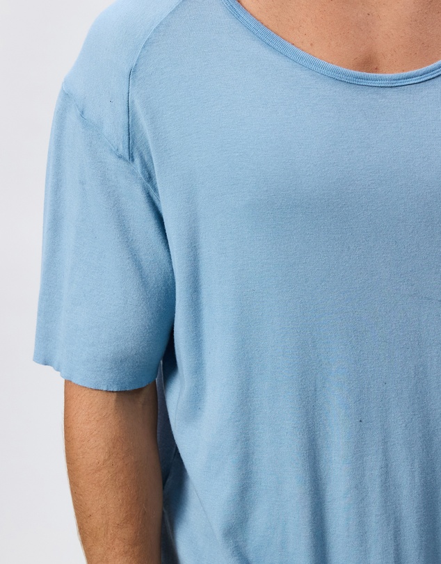 Surrounded By Ghosts - The Arsenic Relaxed Rib Knit Long Tail T-Shirt