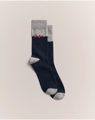 Trenery - Row Boat Sock in Navy