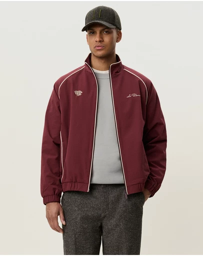 Les Deux - Seersucker Track Jacket