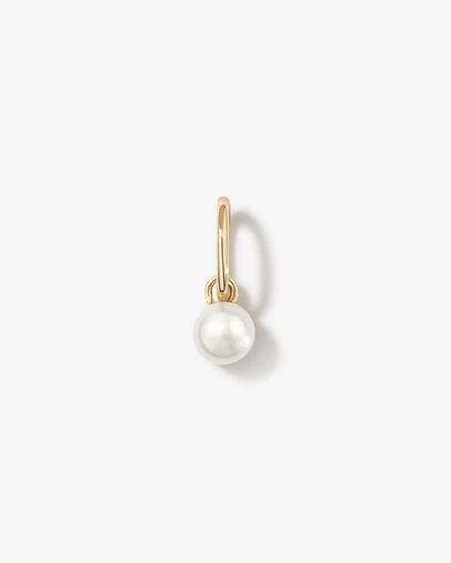 Michael Hill - Cultured Freshwater Pearl Birthstone Pendant in 10kt Yellow Gold