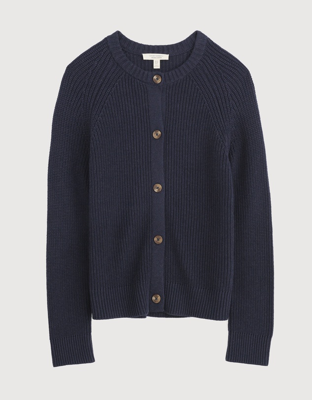 Seasalt - Seasalt Cornwall Navy Potters Meadow Cardigan