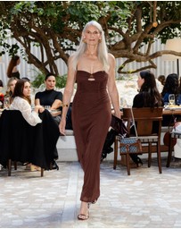 Lover - Clara Bustier Midi Dress