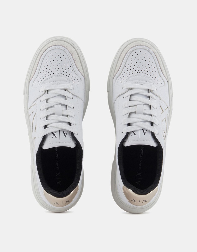 Armani Exchange - Kurt Low Cut Suede Sneakers