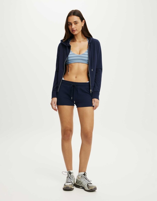 Cotton On Body Active - Sculpt Fleece Hooded Zip Through