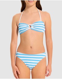 Seafolly - Texture Textured Stripe Bikini
