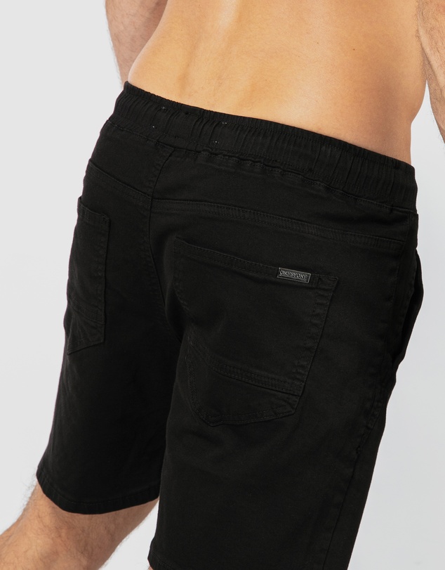 ONEBYONE - Hudson Black Shorts