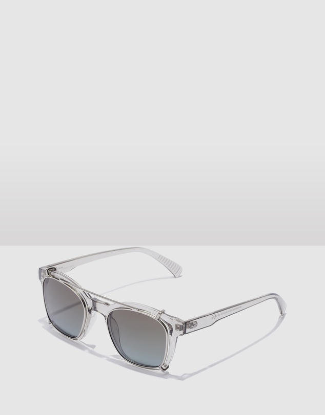Hawkers Co - HAWKERS - Clip on Oat Milk DOT Sunglasses for Men and Women UV400