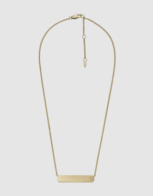 Fossil - Drew Gold-Tone Necklace