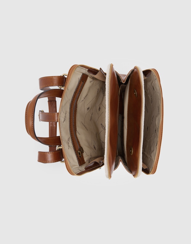 Florence - The Emma Tan 3-in-1 Convertible Backpack