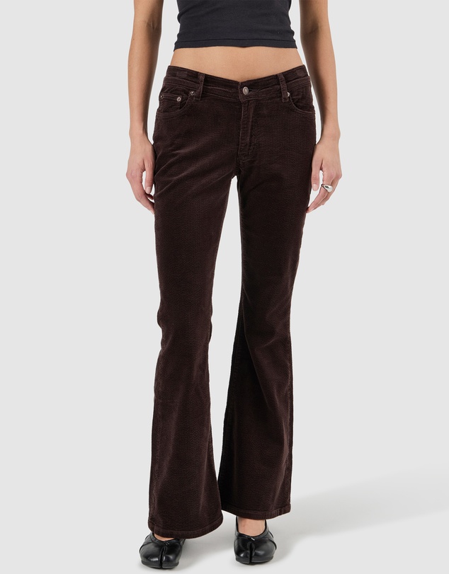 Rolla's - Downtown Flare Jean - Espresso Cord