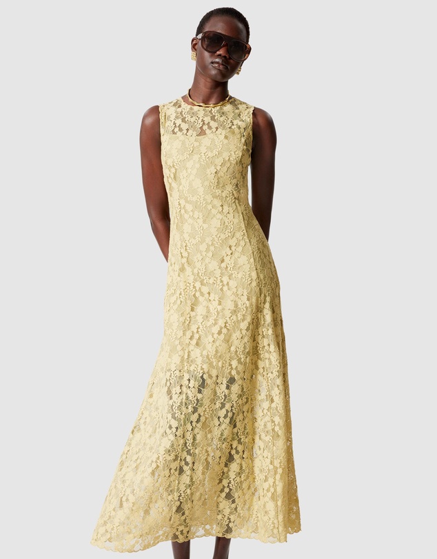 & Other Stories - Lace Maxi Dress