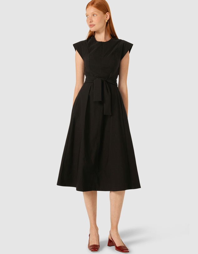 SACHA DRAKE - Zip Front Fit and Flare Dress