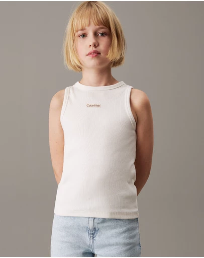 Calvin Klein Jeans - Girls Ribbed Tank Top