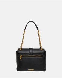 Steve Madden - BPatts-E Black Gold Handbag