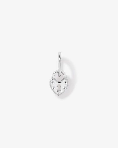 Michael Hill - Heart Lock Micro Pendant in Sterling Silver