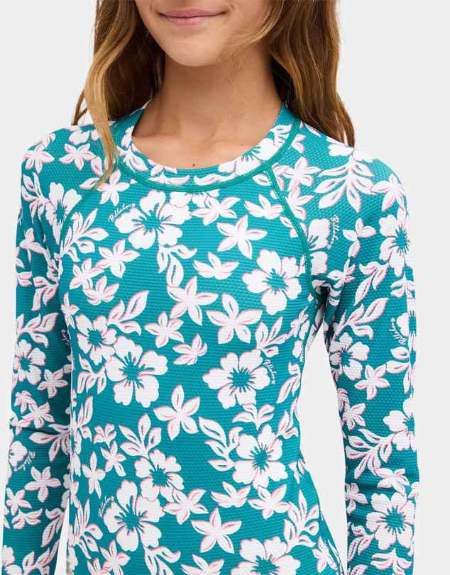Billabong - Girls 8 to 16 Coconut Rush Long Sleeve Rashguard