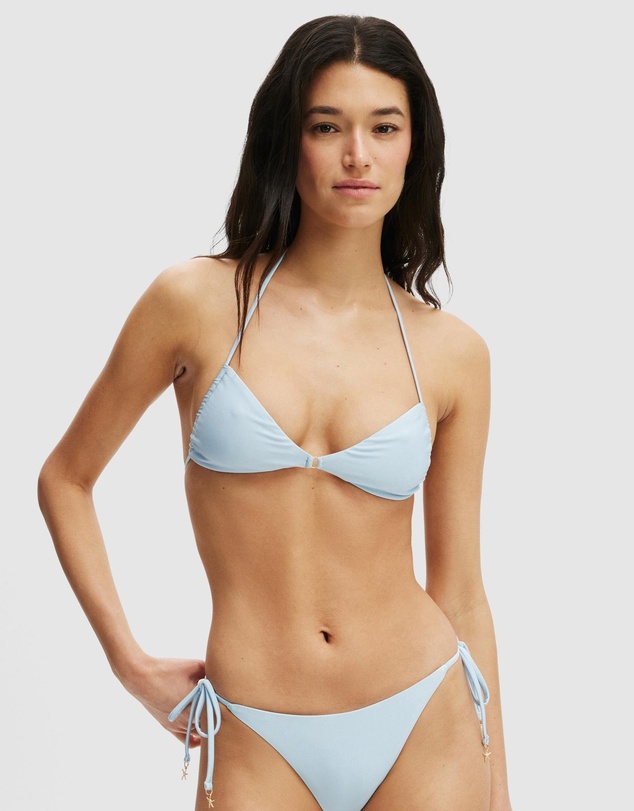 Cotton On Body - Side Gather Halter Bikini Top