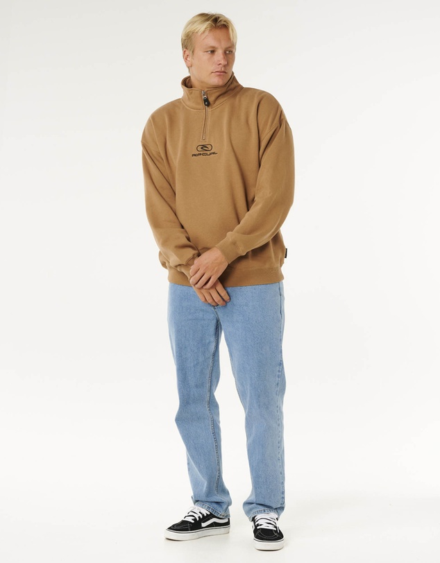 Rip Curl - Pill Icon 1/4 Zip Crew
