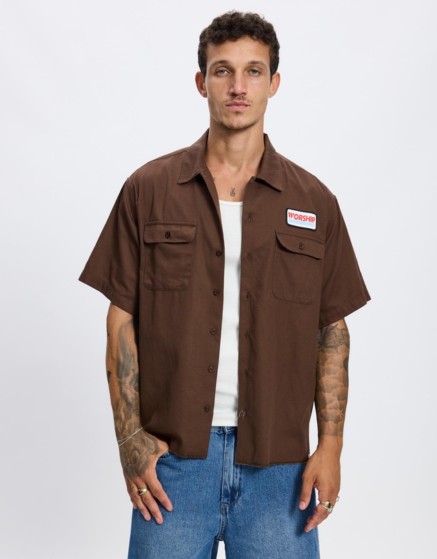 Worship - Preparation Short Sleeve Work Shirt