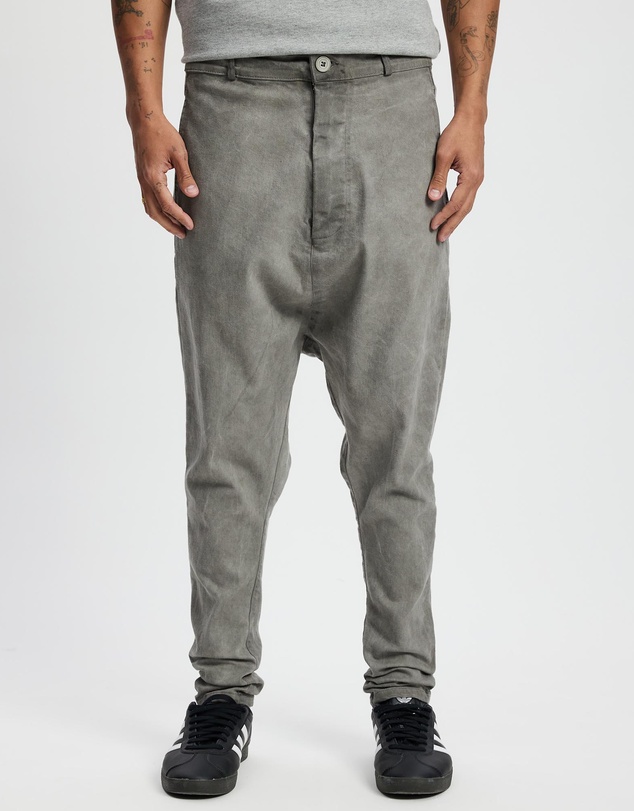 Surrounded By Ghosts - The Haxonite Super Low Crotch Tailored Denim Pants
