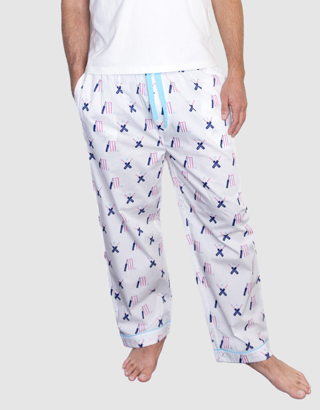 Sant And Abel - Men's Cricket Pink PJ Pants