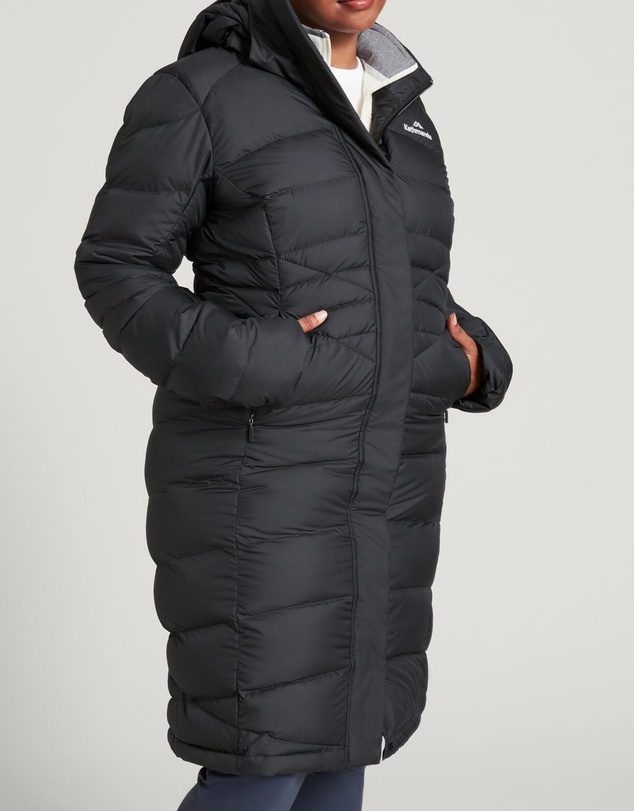 Kathmandu - Winterburn Down Puffer 600 Fill Longline Warm Winter Coat